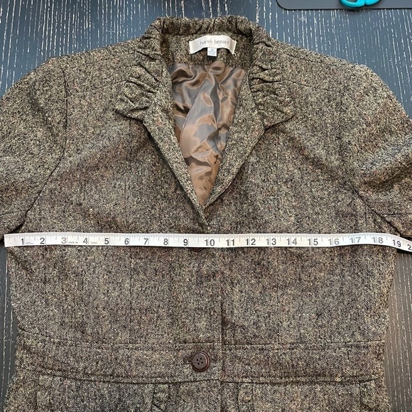 Harve Bernard Wool Blend Blazer Jacket - Picture 3 of 12